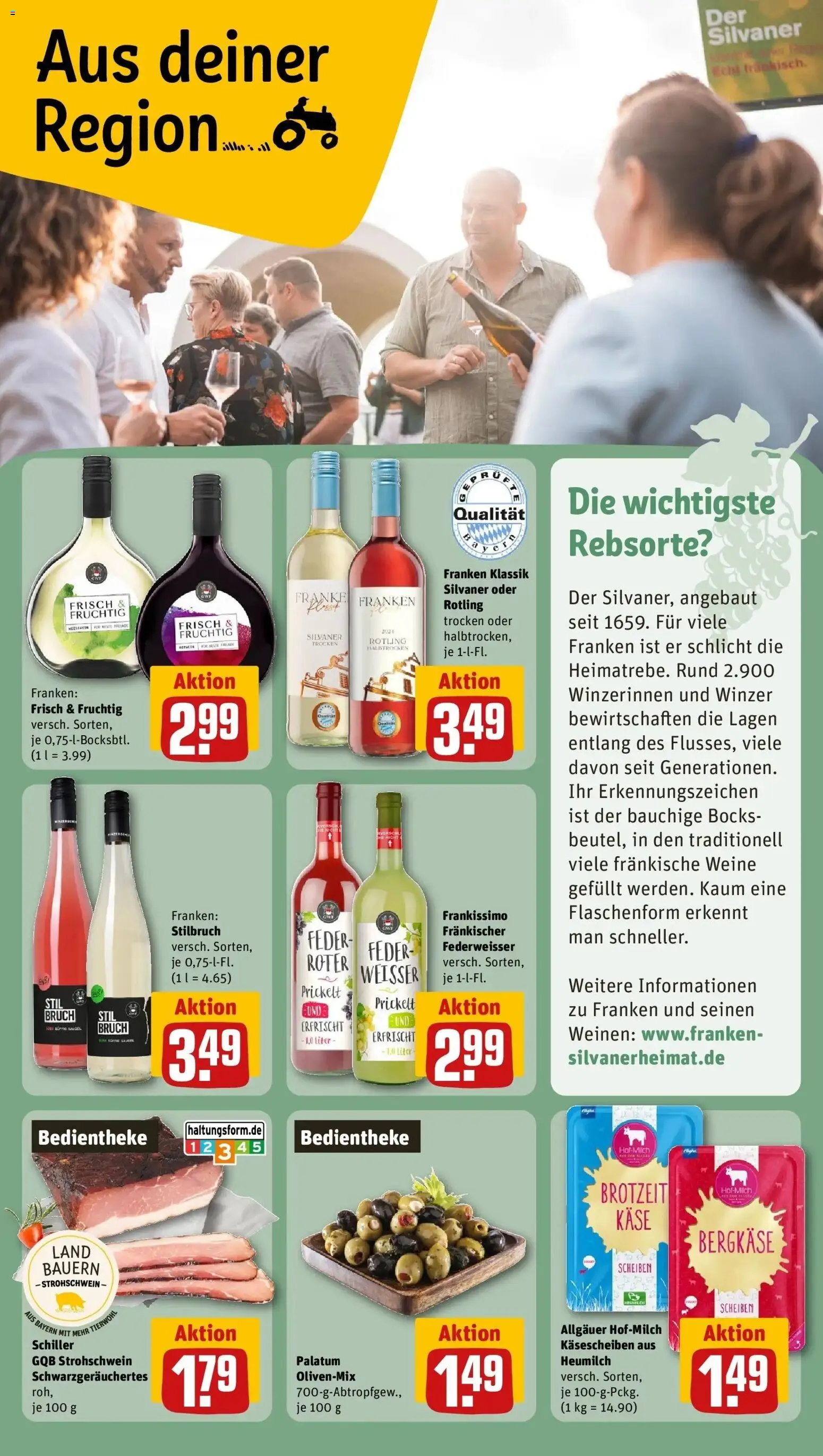 REWE Prospekt ab 28.09.2026 zum Blättern » Angebote | Seite: 31 | Produkte: Käse