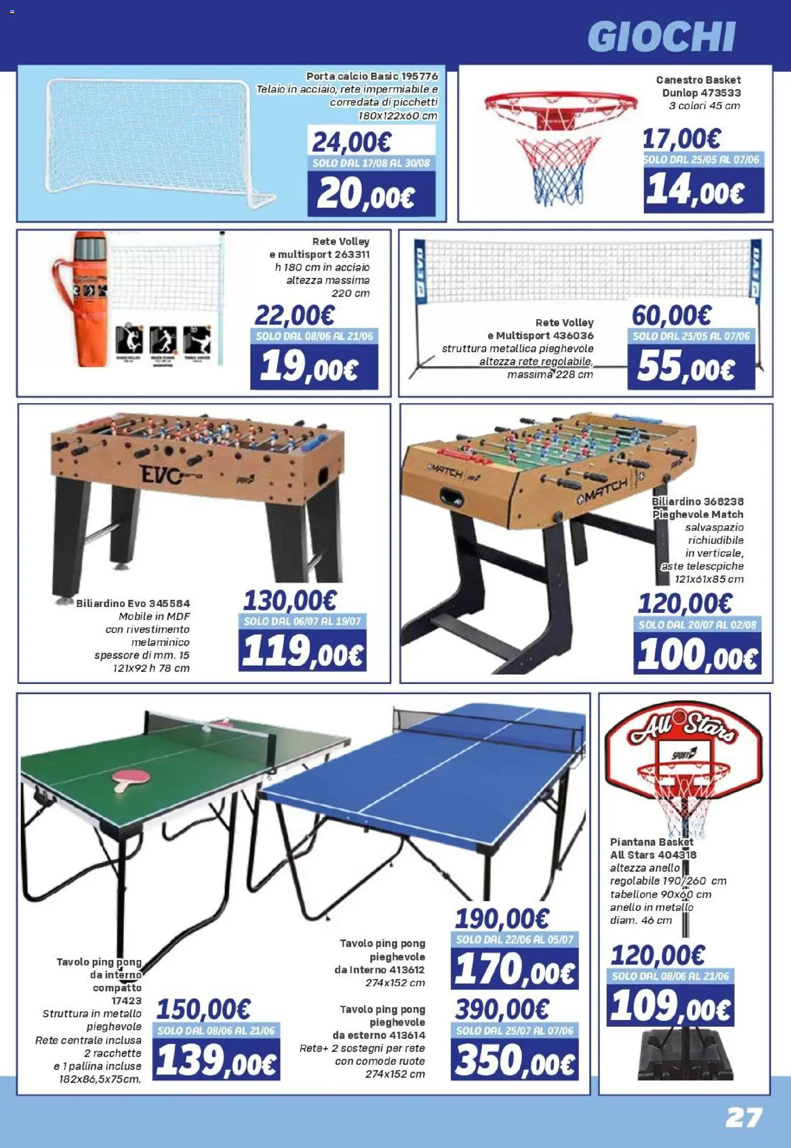 Volantino Orizzonte del 08/05/2026 | Pagina: 27 | Prodotti: Mobile, Porta, Anello, Tavolo