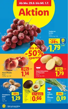 Lidl - Flugblatt ab 25.06.2026 gültig | Seite: 37 | Produkte: Avocado, Zwiebeln