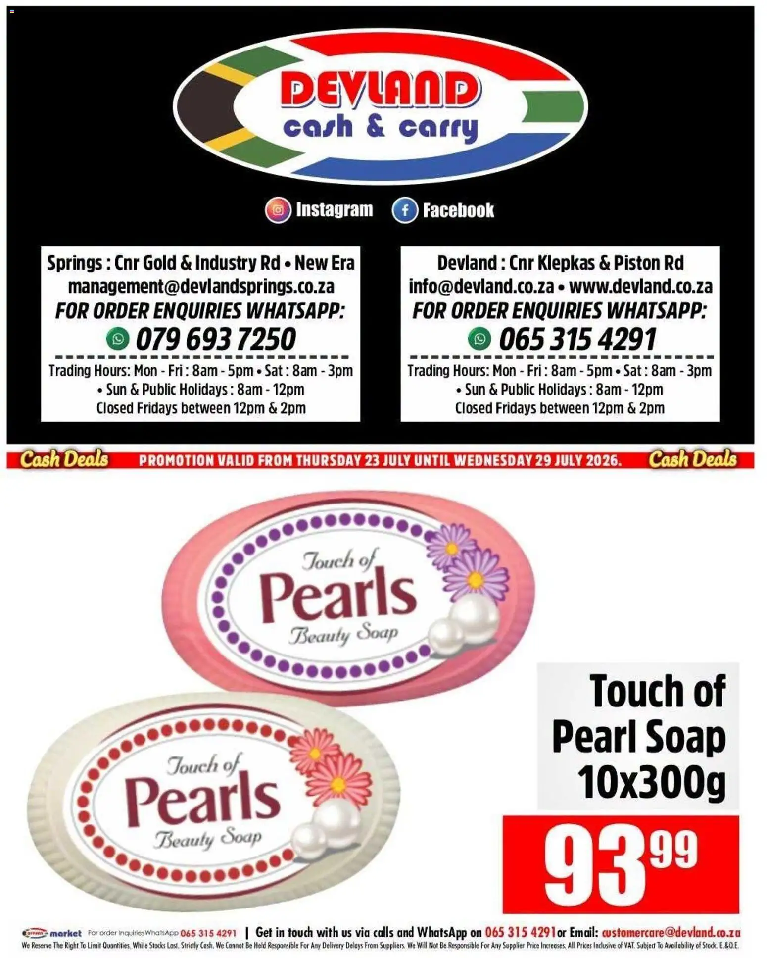 New Devland catalogue – valid from 23/07/2026 | Page: 6 | Products: Soap