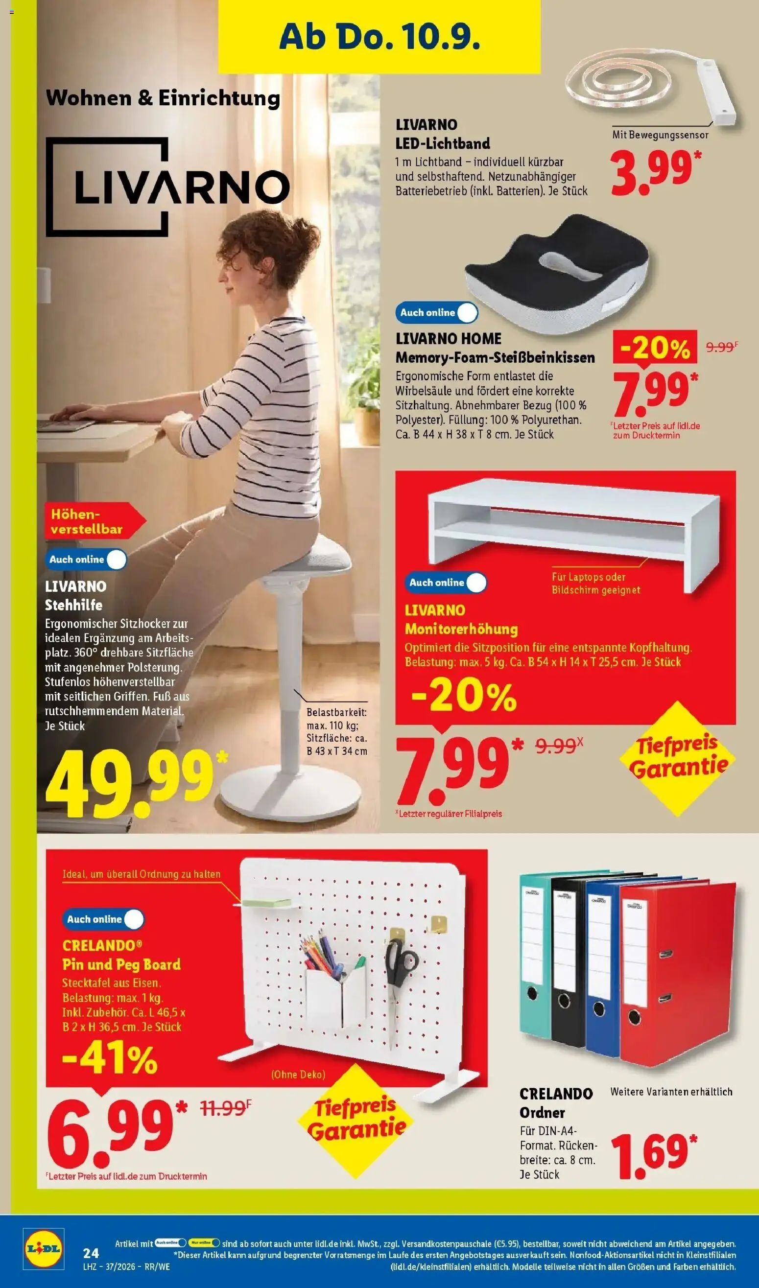 Lidl Prospekt Düsseldorf (ab 07.09.2026) zum Blättern » Angebote | Seite: 52 | Produkte: Bildschirm, Monitor