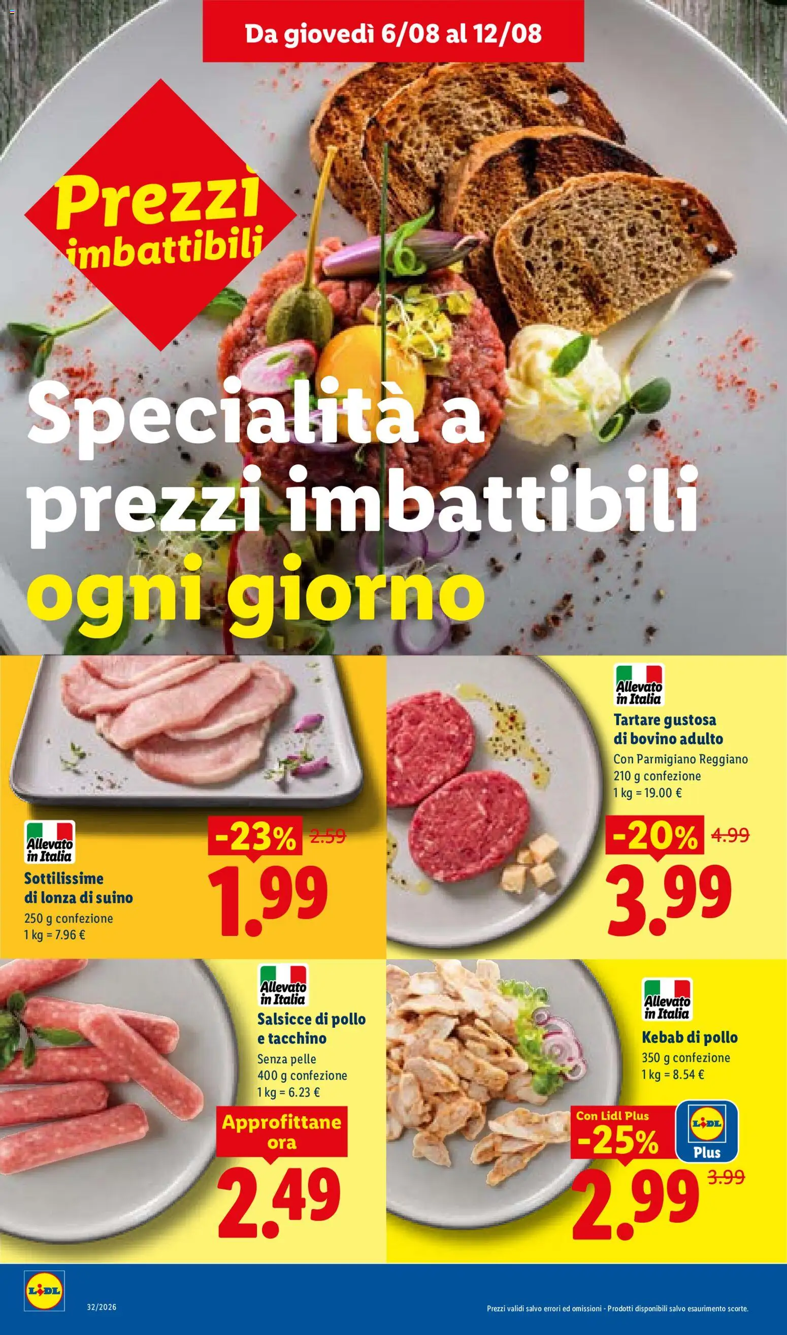 Volantino Lidl del 06/08/2026 | Pagina: 8
