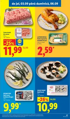 Ofertele Lidl valabile de la 31.08.2026 | Pagină: 57