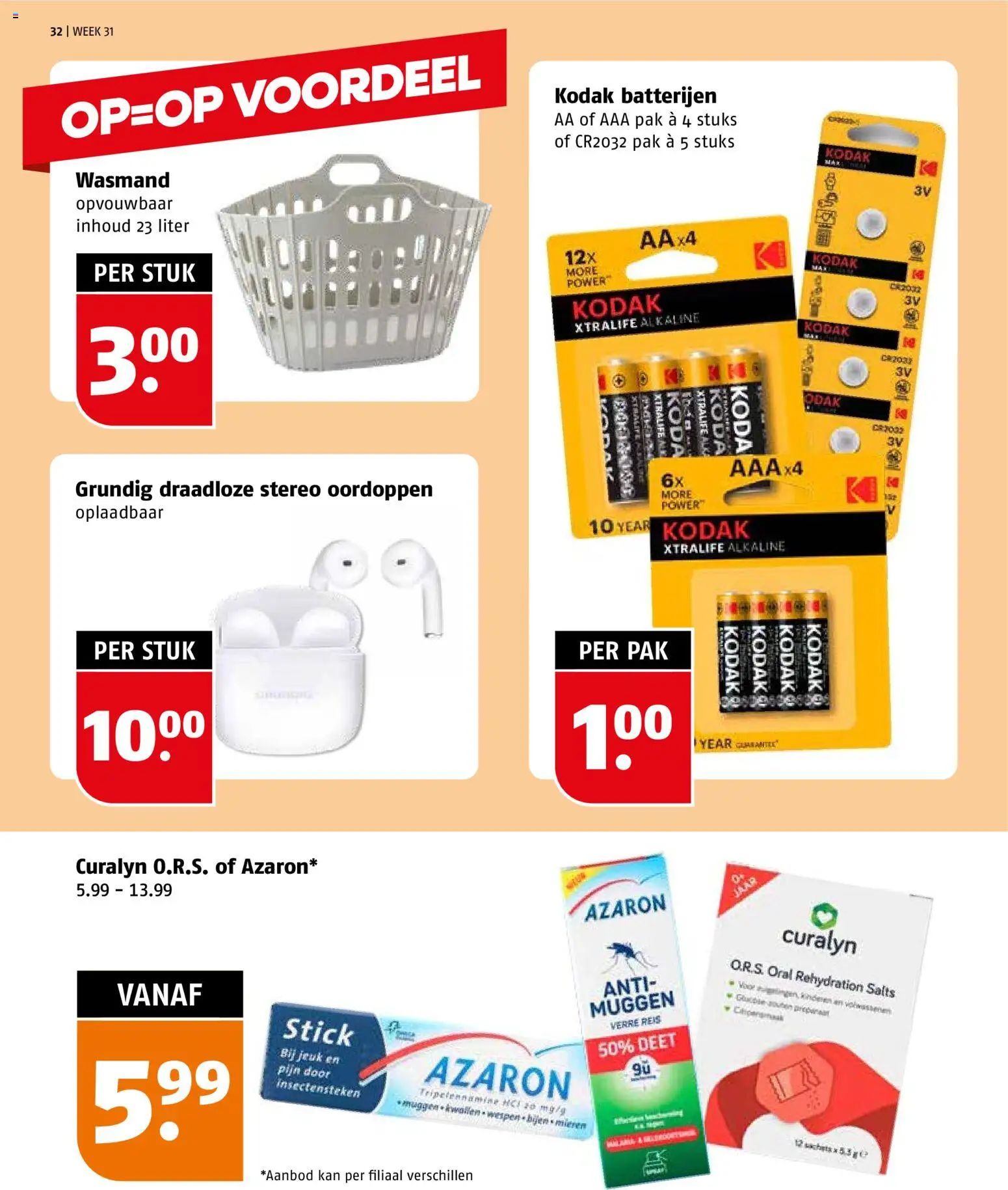 {H1} | Pagina: 32 | Producten: Kan, Batterijen