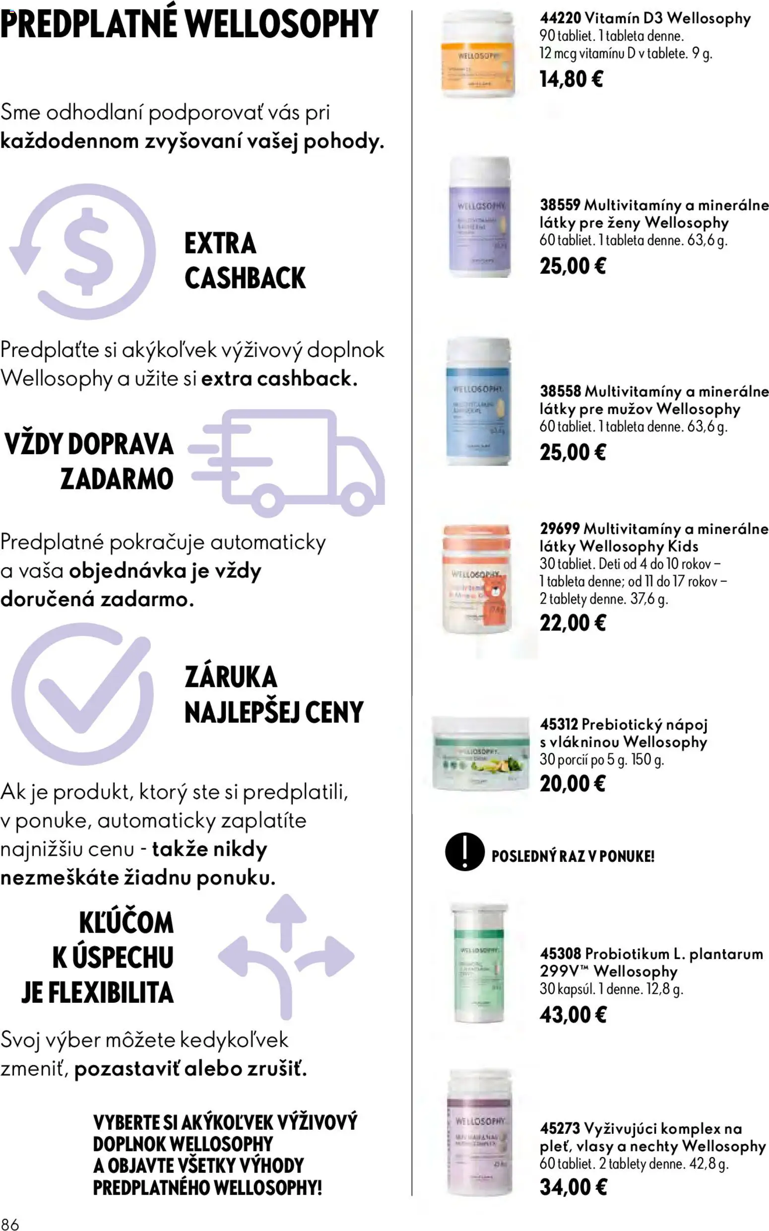 Nové Oriflame akcie – leták je platný od 09.09.2026 | Strana: 86