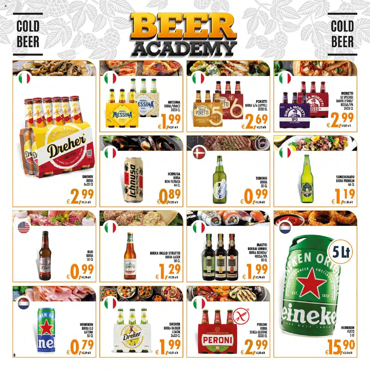 Volantino Decò del 30/06/2026 | Pagina: 10 | Prodotti: Birra, Birra messina, Heineken