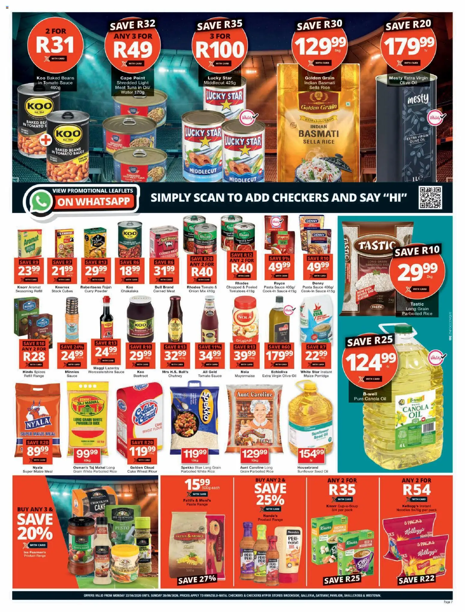 New Checkers catalogue – valid from 22.06.2026 | Page: 7