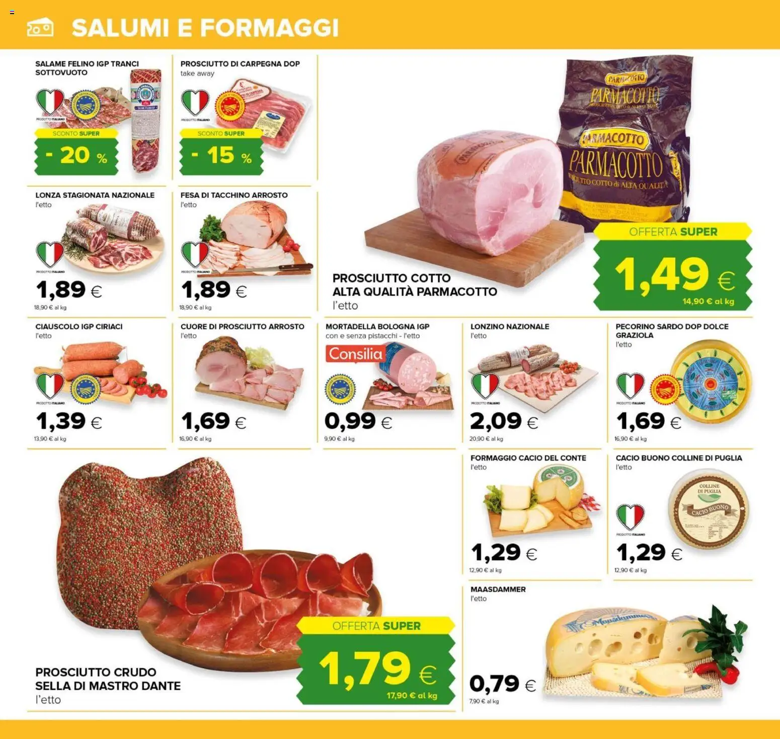Volantino Oasi del 21/08/2026 | Pagina: 10 | Prodotti: Arrosto, Prosciutto Cotto, Salame, Mortadella