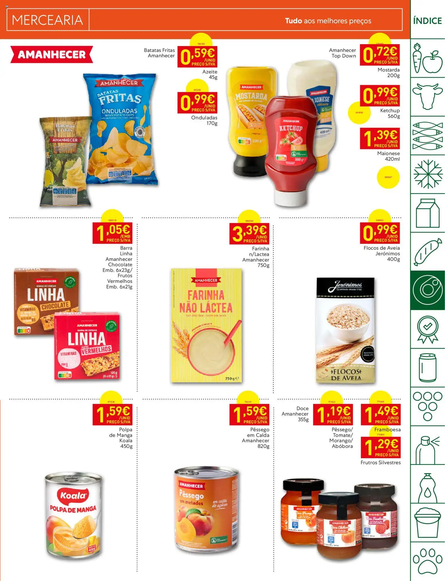 Recheio folheto Madeira │ válido de 01/09/2026 | Página: 15 | Produtos: Mostarda, Açúcar, Ketchup, Flocos