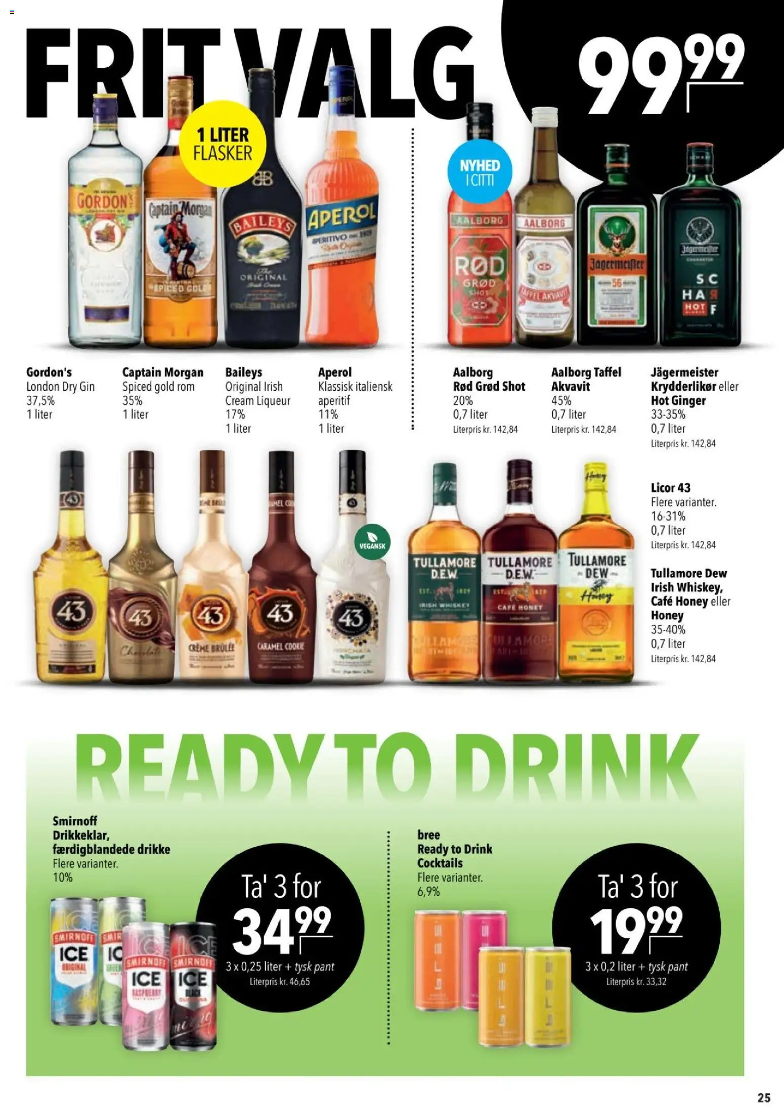 CITTI tilbudsavis – gyldig fra 15/07/2026 | Side: 25 | Produkter: Baileys, Creme, Gin, Rom