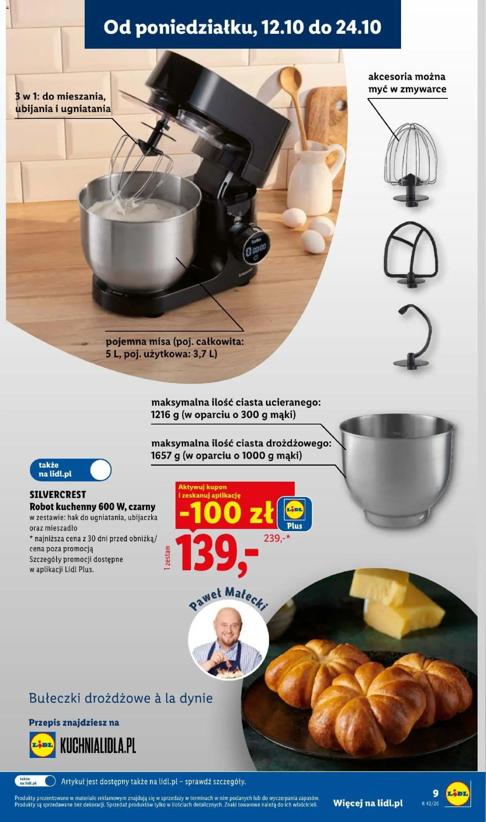 Lidl Katalog od 12.10.2026 | Strona: 11 | Produkty: Robot kuchenny, Robot