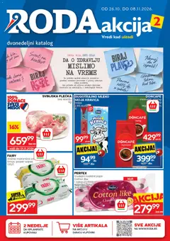 Roda katalog - pregled Roda kataloga - važi od 26.10.2026