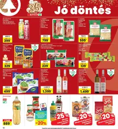 Interspar akciós újság - amely érvényes a következő dátumtól: 2026.07.09. | Oldal: 10 | Termékek: Zöldborsó, Croissant, Limonádé, Jégkrém
