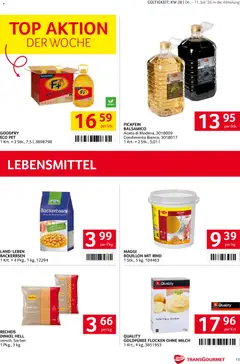Transgourmet Flugblatt ab 06.07.2026 gültig | Seite: 13 | Produkte: Flocken, Libacomb, Milch