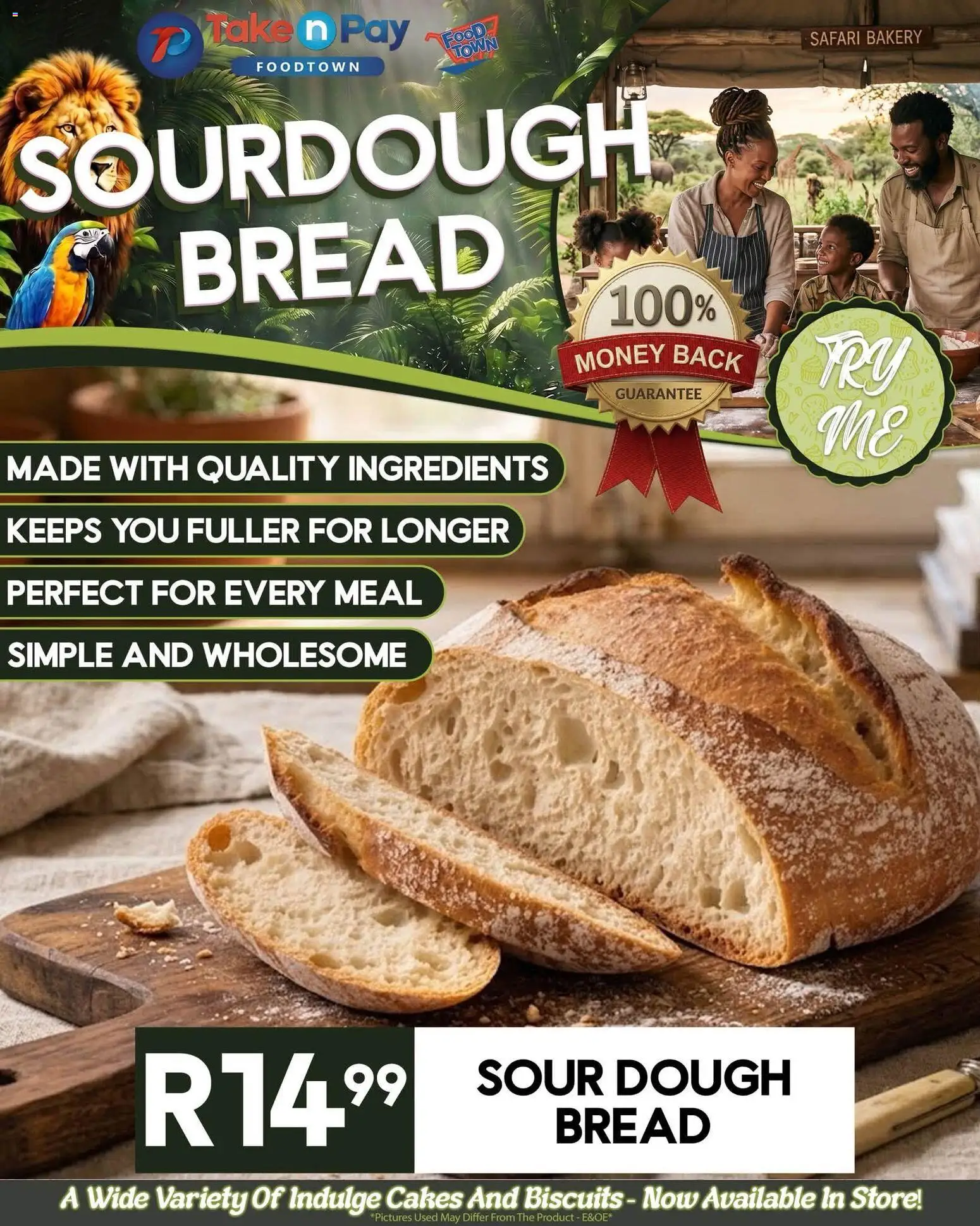 New Take n Pay catalogue – valid from 17/07/2026 | Page: 11 | Products: Bakery, Bread, Biscuits, Touca de banho