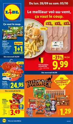 Lidl Folder semaine Folder week 40 - Voorbeeld van een folder van Lidl, geldig van 28/09/2026