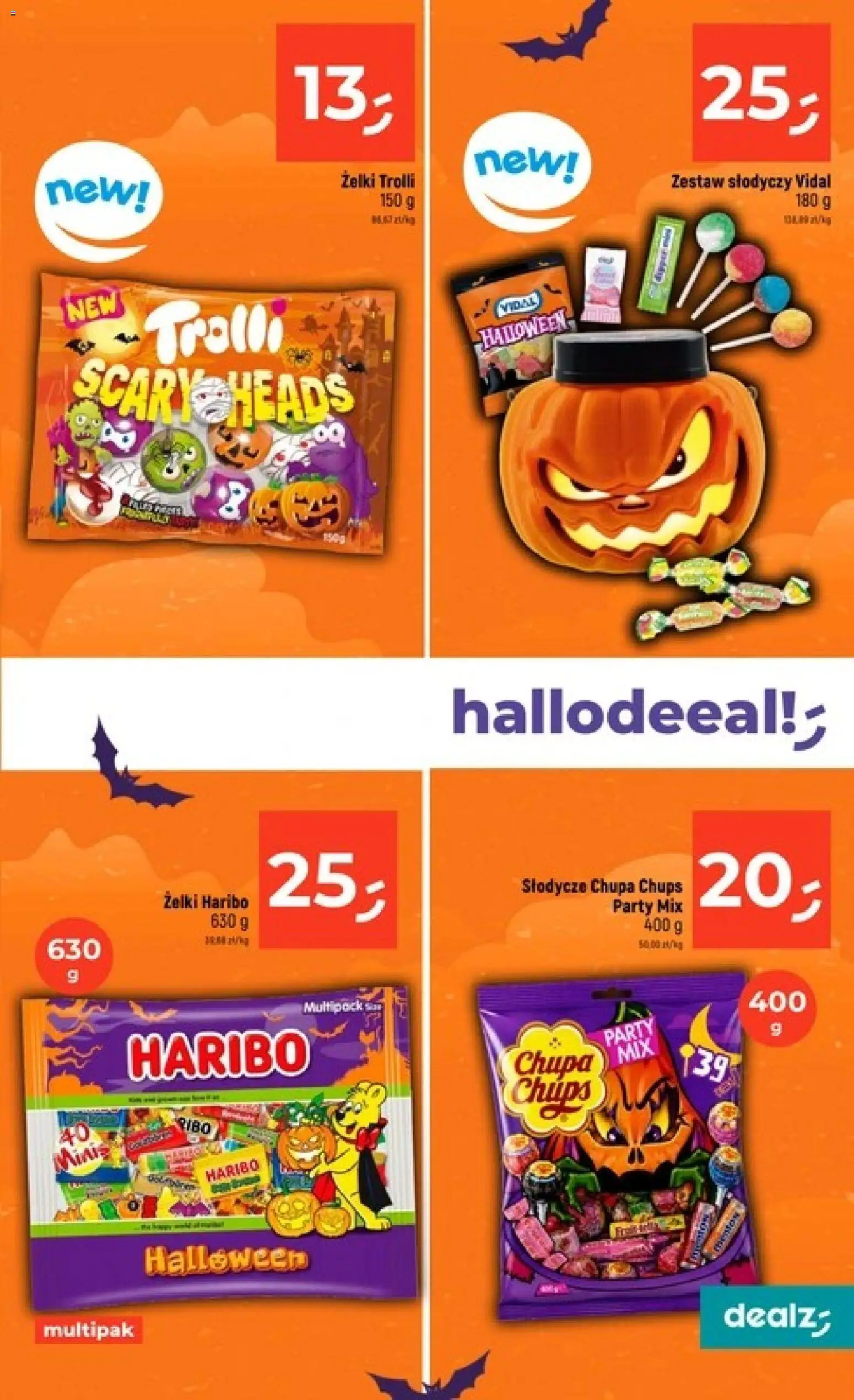 Dealz gazetka od 17.09.2026 | Strona: 13 | Produkty: Żelki haribo, Słodycze, Żelki