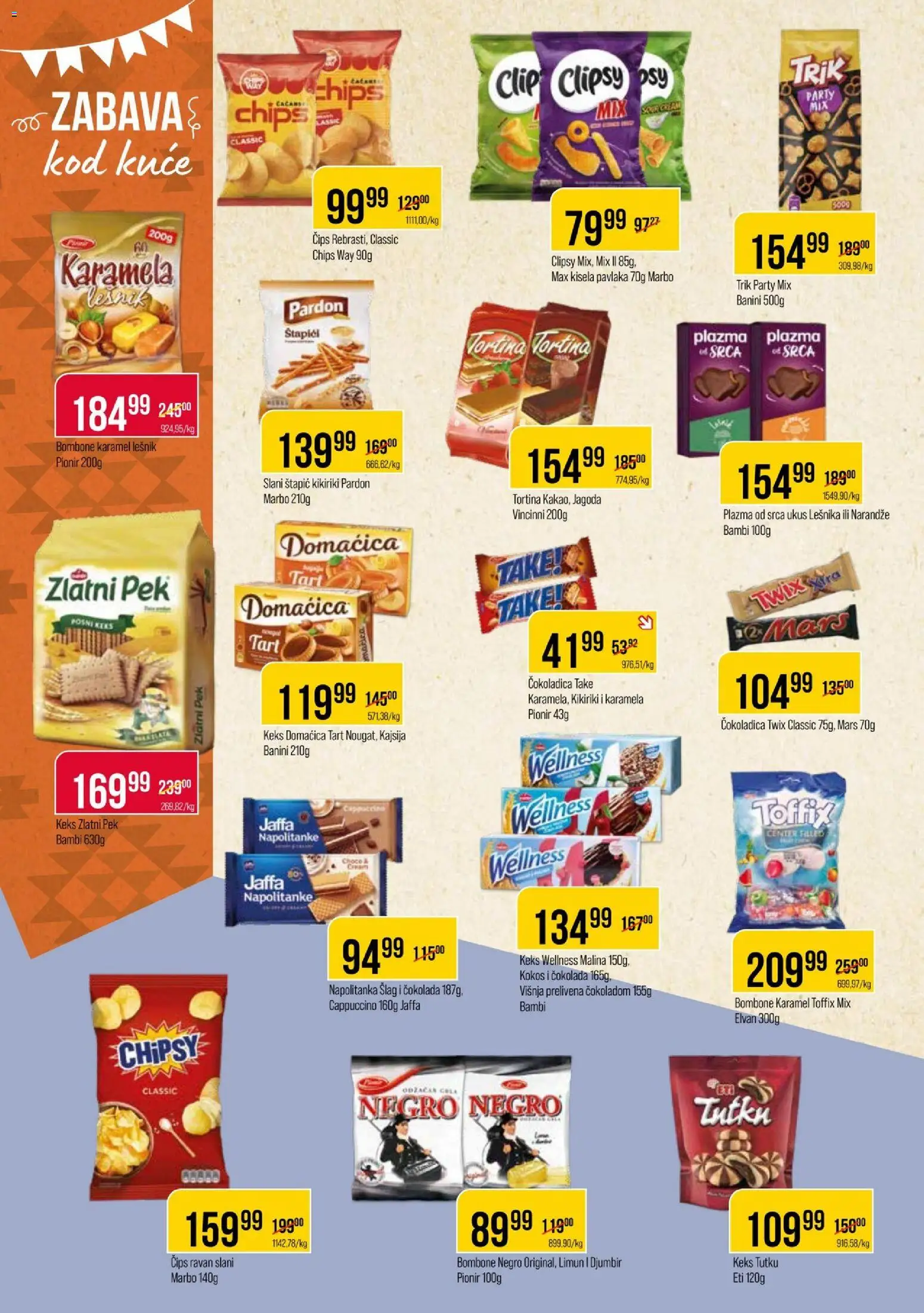 Metalac Proleter katalog - važi od 29.07.2026 | Strana: 8 | Proizvode: Šlag, Twix, Kajsija, Čokolada