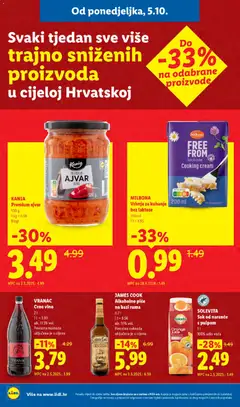 KANIA Premium ajvar, Blagi - Pregled kataloga iz trgovine Lidl, vrijedi od 05.10.2026 | Stranica: 2