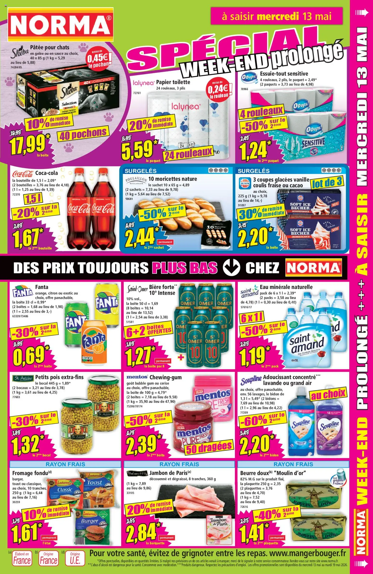 {H1} | Page: 11 | Produits: Citron, Dragées, Beurre, Jambon
