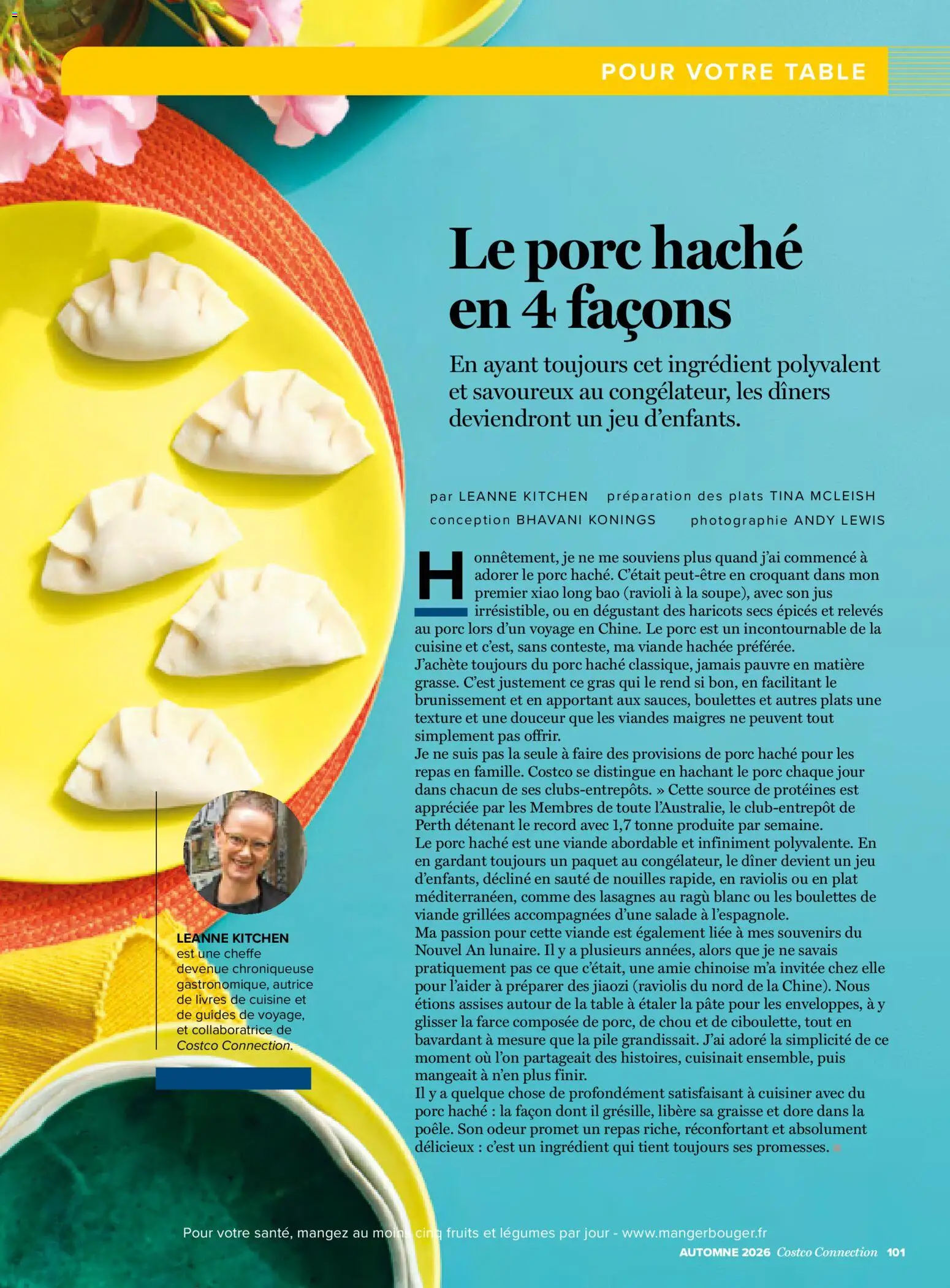 {H1} | Page: 101 | Produits: Table, Chou, Porc, Ravioli