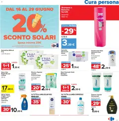Anteprima del volantino Carrefour volantino Iper - Torino valido a partire dal 16.06.2026 | Pagina: 25 | Prodotti: Crema, Sapone, Tè, Aloe vera
