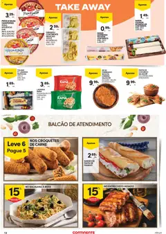 Pré-visualização Continente Açores válido de 25/06/2026 | Página: 12 | Produtos: Espinafres, Chouriço, Massa, Mascarpone