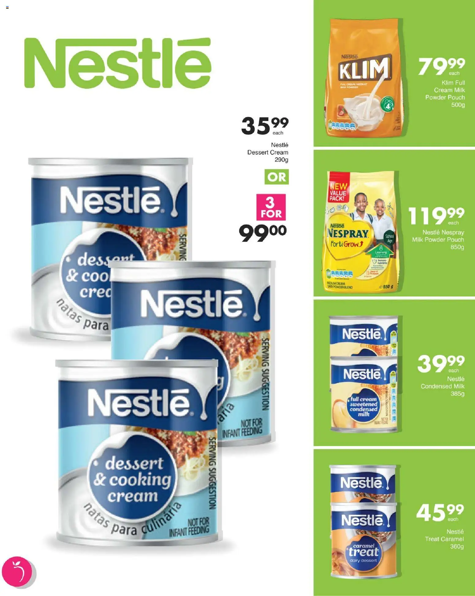 New Save catalogue – valid from 29/09/2026 | Page: 31 | Products: Milk, Condensed milk, Cream, Caramel