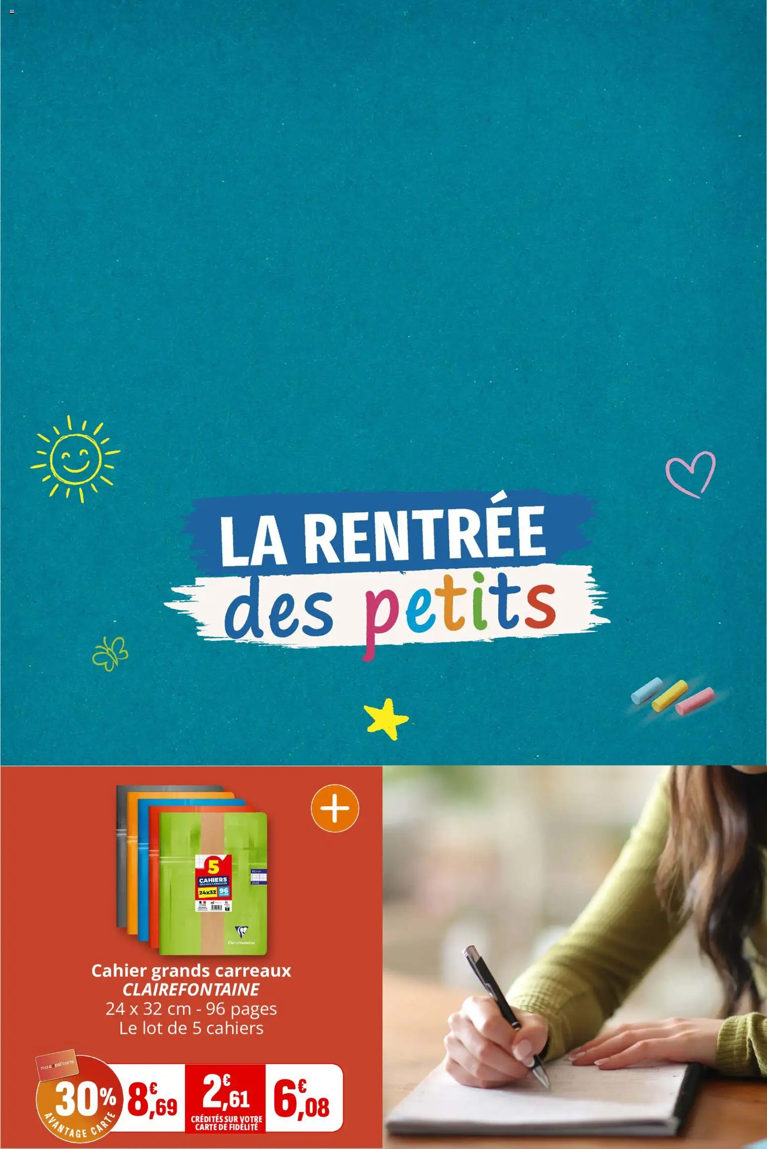 {H1} | Page: 4 | Produits: Cahier grands carreaux, Cahier, Cahiers