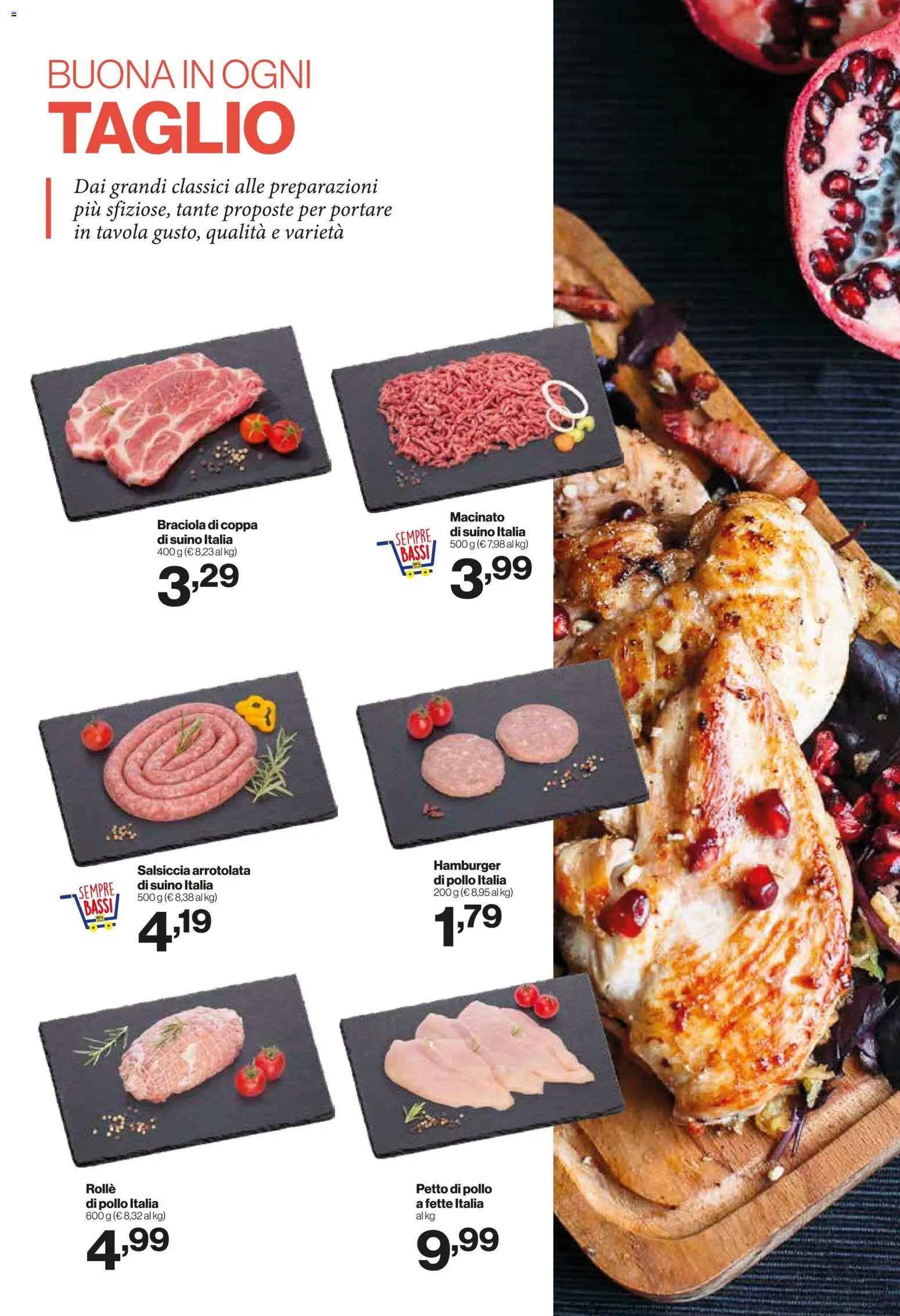 Volantino IN's del 21/10/2026 | Pagina: 11 | Prodotti: Petto di Pollo, Suino, Taglio, Macinato
