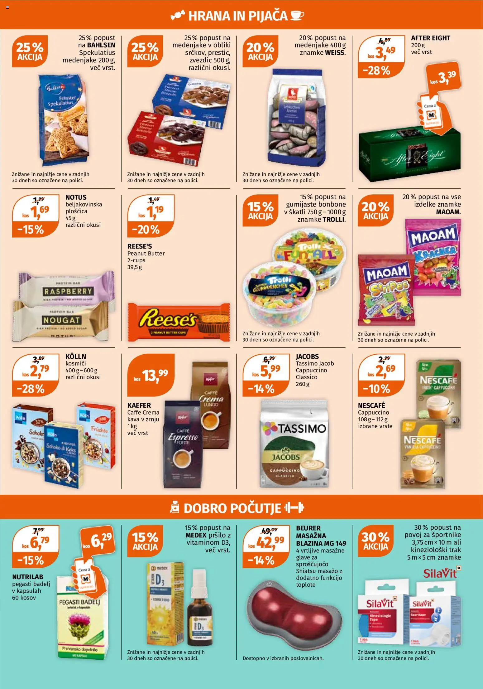 Novi Müller katalog ponudbe – veljaven od 28.09.2026 | Stran: 11 | Izdelki: Blazina, Kos, Kava, Kosmici