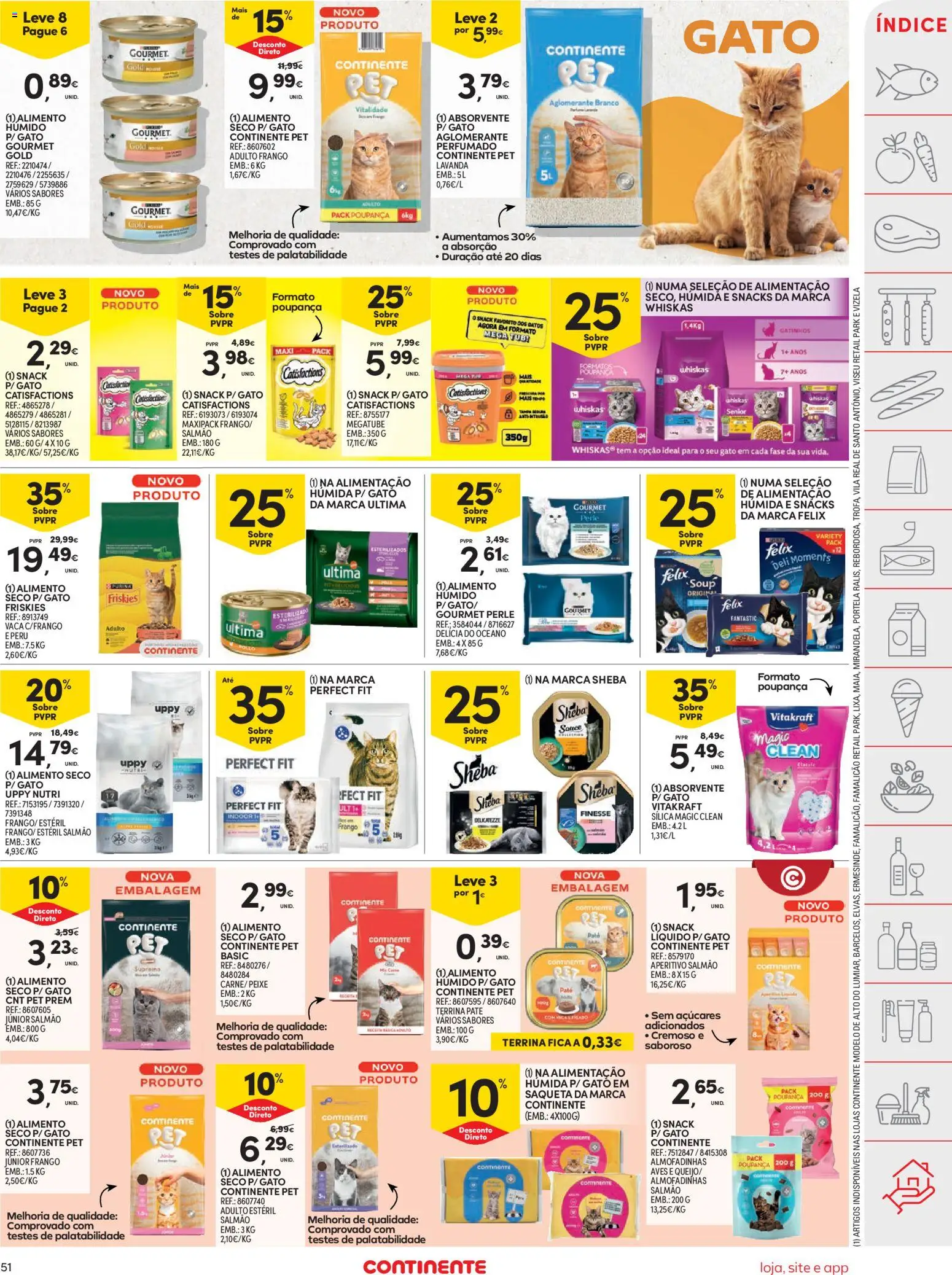 Continente folheto │ válido de 07/07/2026 | Página: 53 | Produtos: Frango, Salmão, Peixe