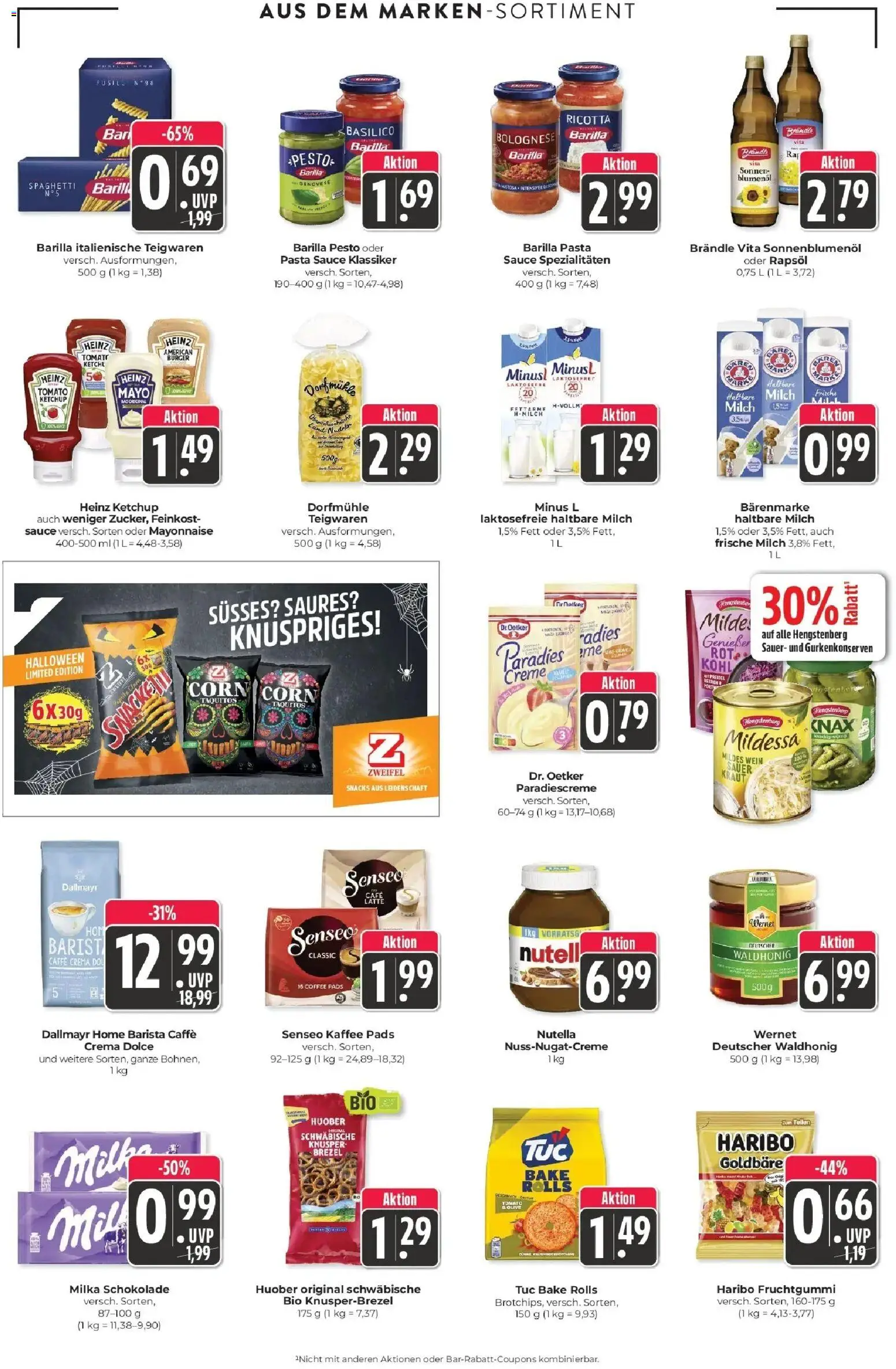 Edeka Prospekt Schliengen (ab 19.10.2026) » Angebote Online | Seite: 13 | Produkte: Kaffee, Spaghetti, Rapsöl, Kraut