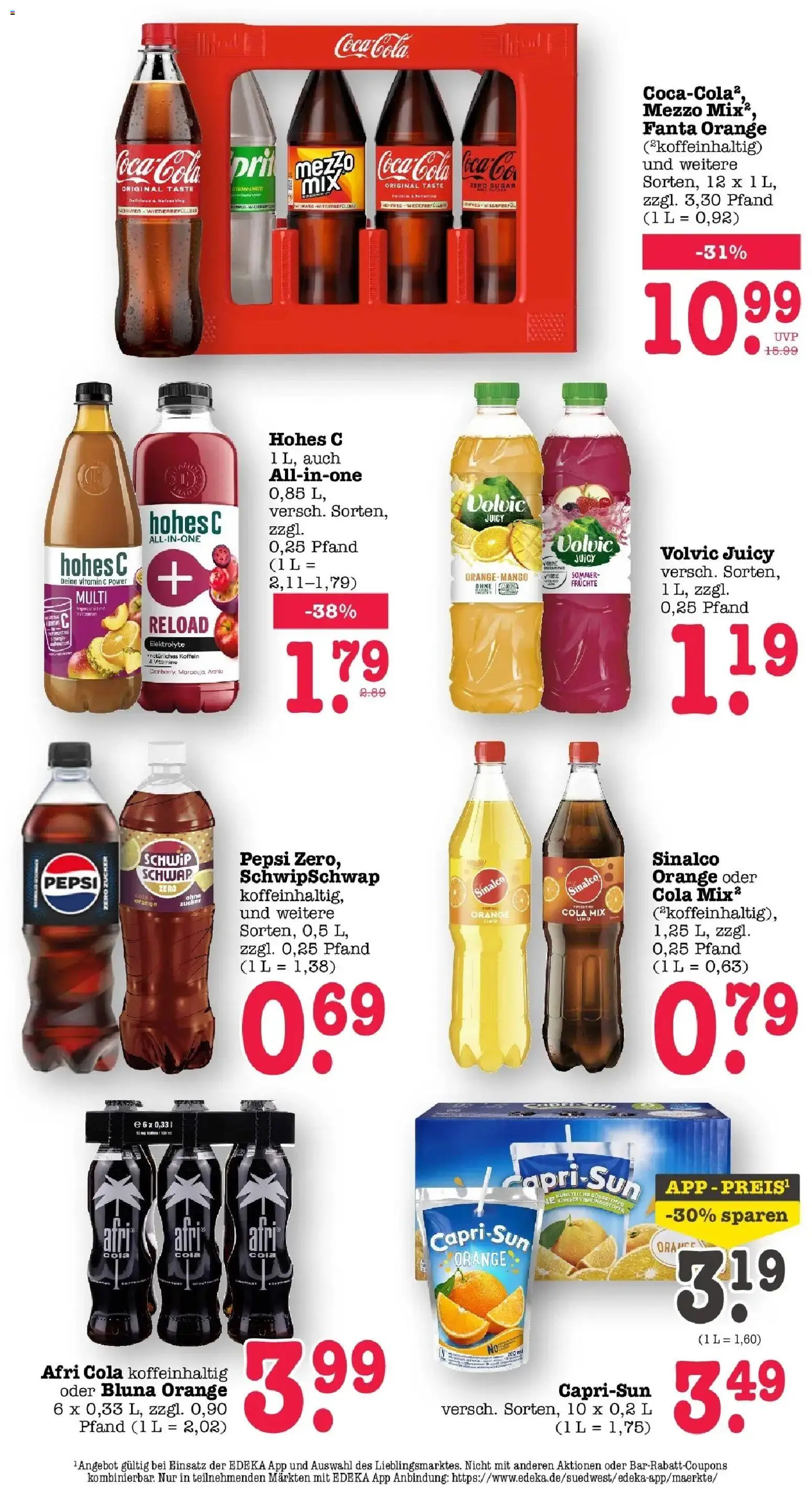 E center - E center: Wochenangebote – gültig ab 28.06.2026 | Seite: 43 | Produkte: AEG, Coca cola, Fanta, Pepsi
