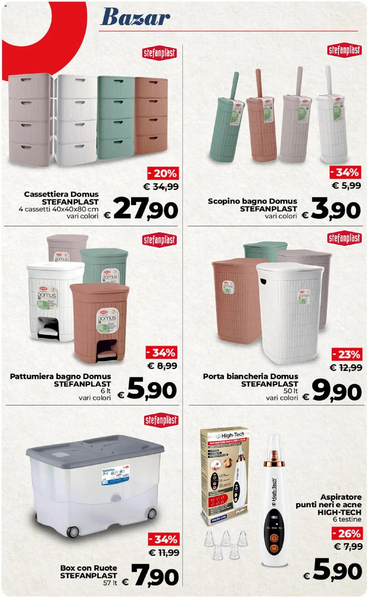 Volantino COOP del 13/10/2026 | Pagina: 43 | Prodotti: Scopino, Porta, USB, Cassettiera