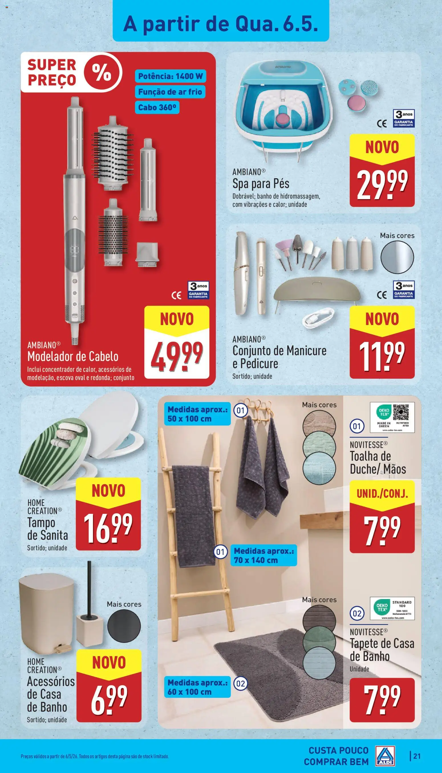 Aldi folheto | 04/05/2026 |  🎉 Como obter um desconto limitado? Poupe ainda hoje! | Portugal