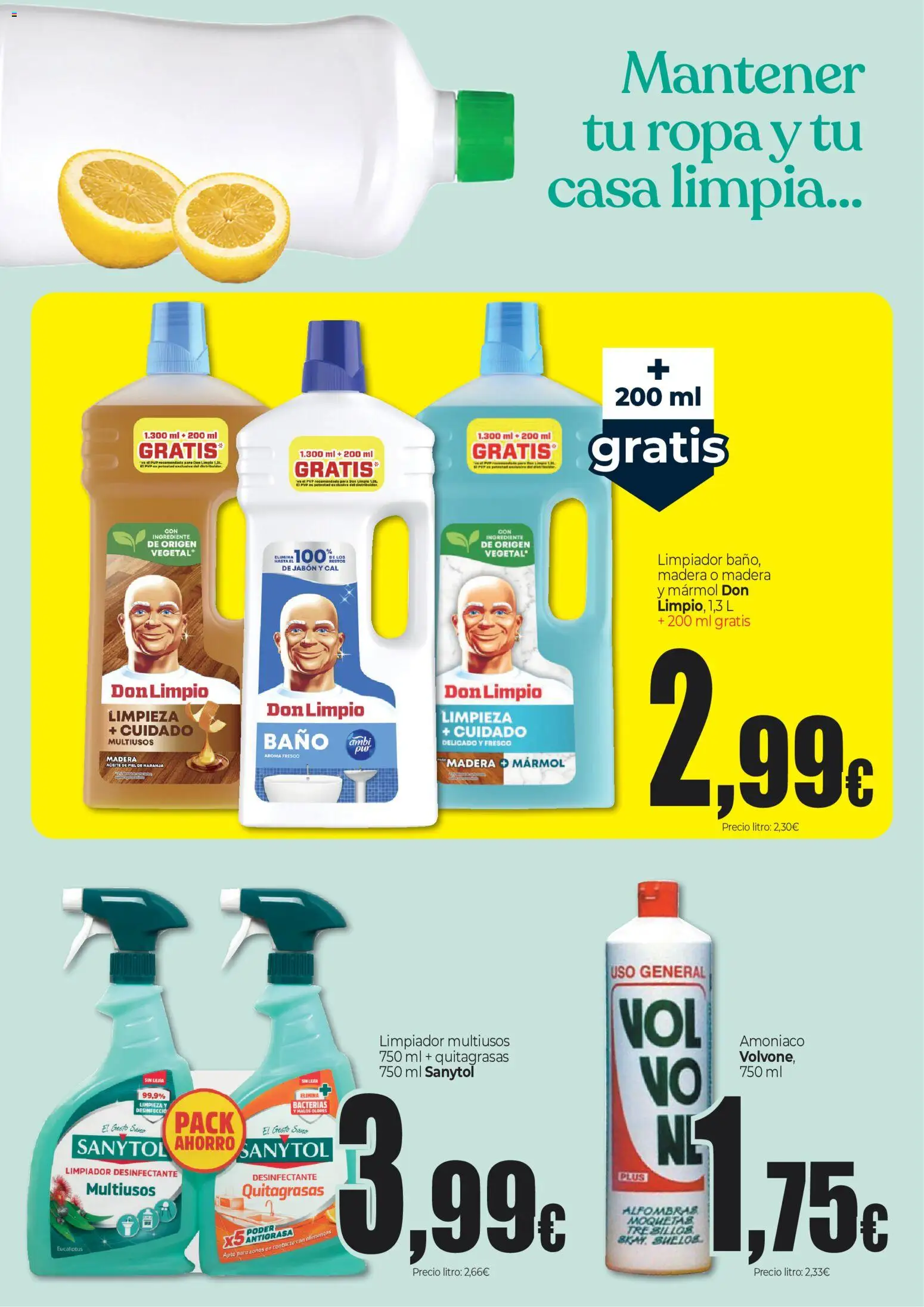 Unide Especial limpieza del hogar │ válido desde el 10/09/2026 | Página: 2 | Productos: Jabón, Aceite, Alimentos, Baño