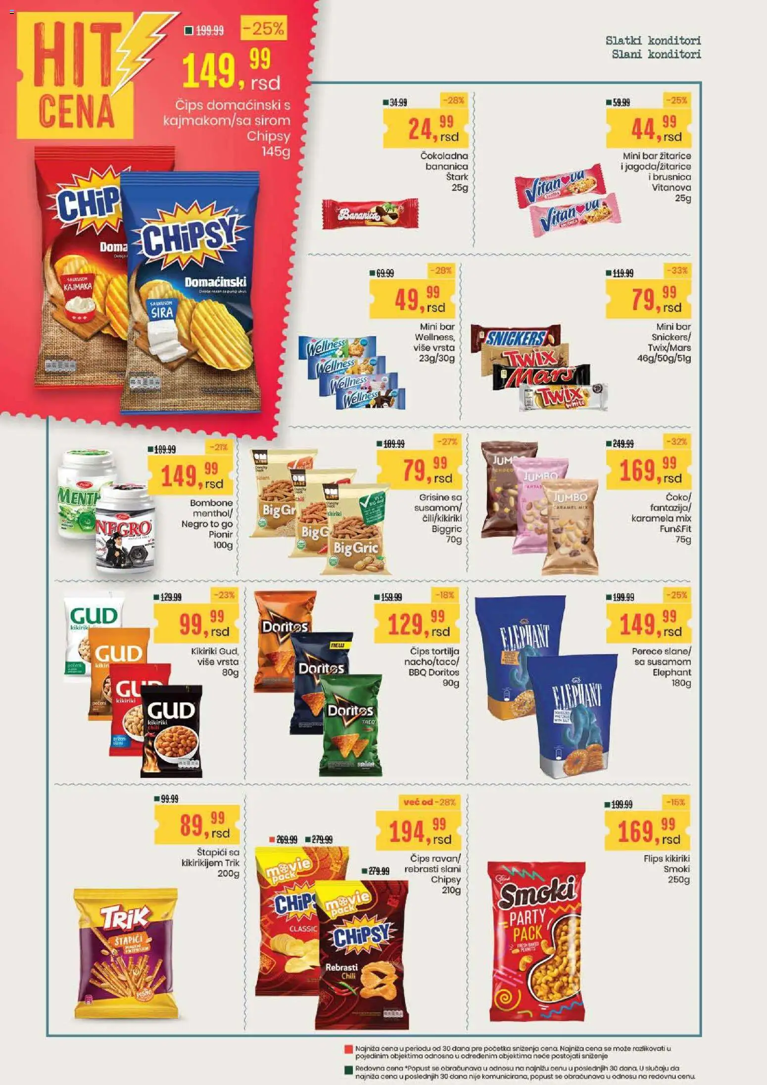 Aroma Market katalog - važi od 06.08.2026 | Strana: 14 | Proizvode: Čips, Twix, So, Doritos