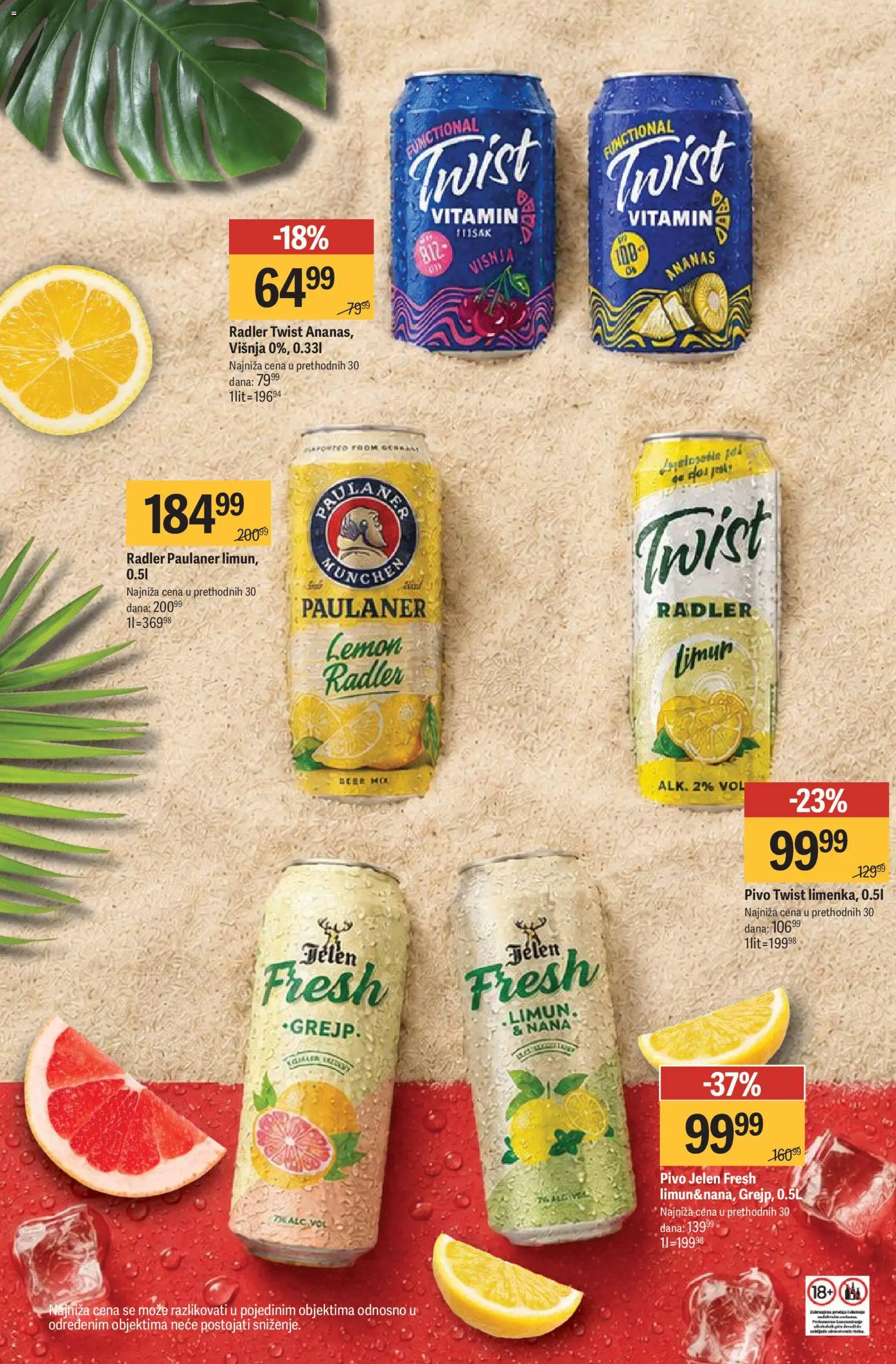 Mega Maxi katalog - važi od 13.08.2026 | Strana: 12 | Proizvode: Radler, Ananas, Pivo, Limun