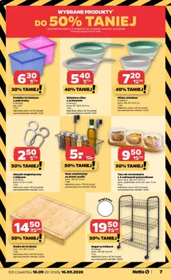 Pogląd oferty "Netto gazetka od czwartku NonFood" - ważna od 10.09.2026 | Strona: 7