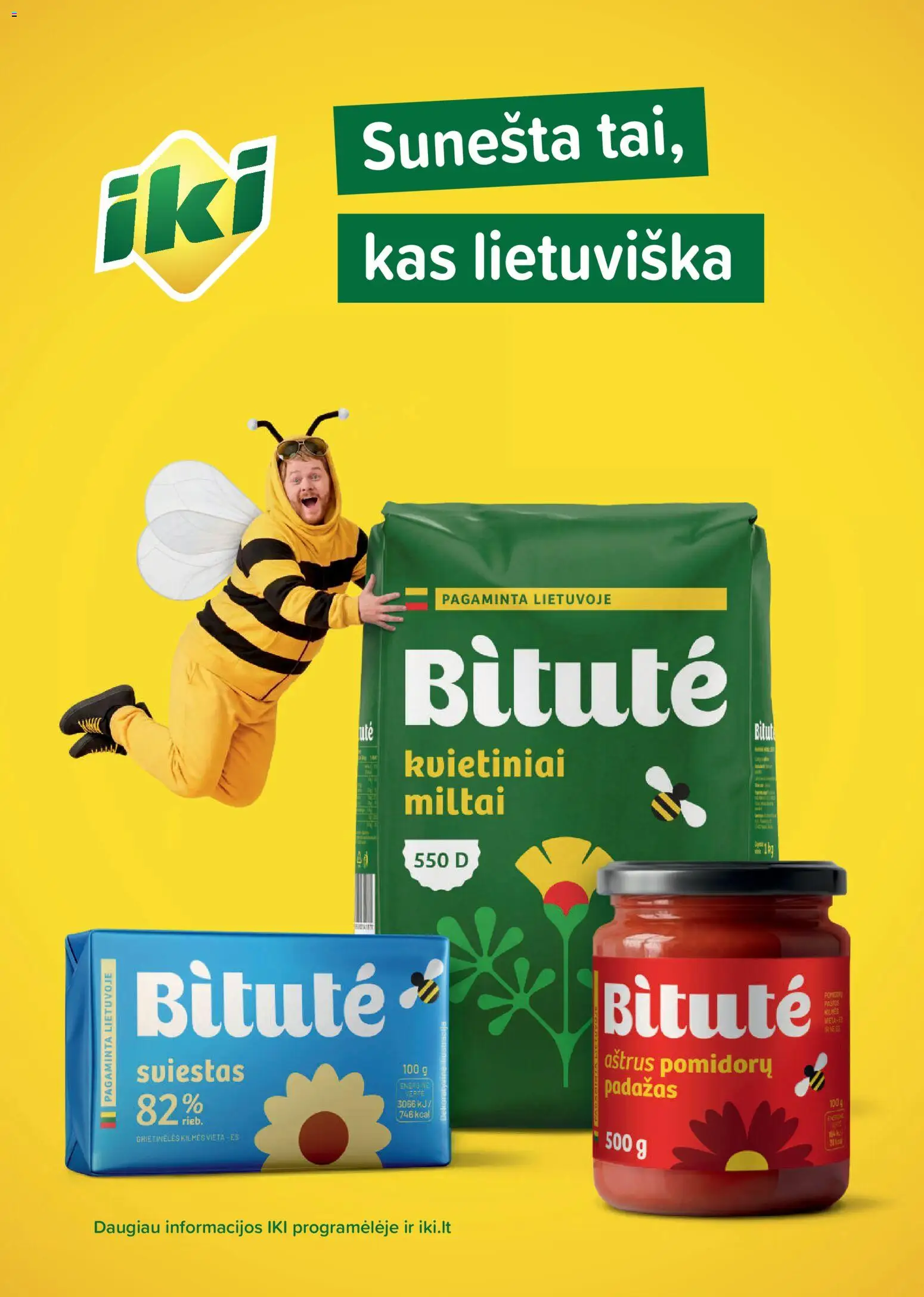 IKI akcijos nuo 18.05.2026 | Puslapis: 2 | Prekių: Miltai, Padažas
