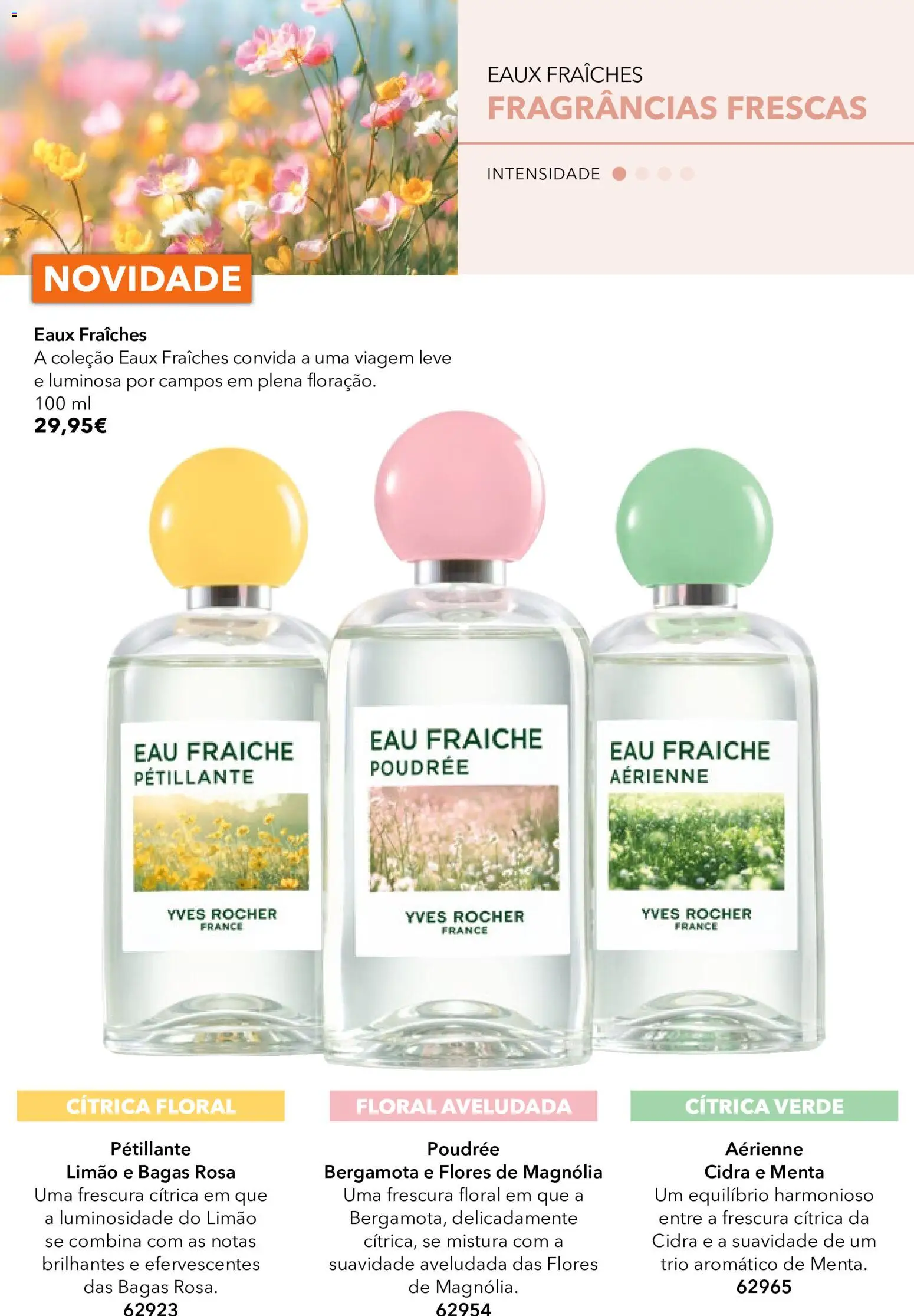 Yves Rocher catálogo 8 │ válido de 03.06.2026 | Página: 50 | Produtos: Flores, Perfume