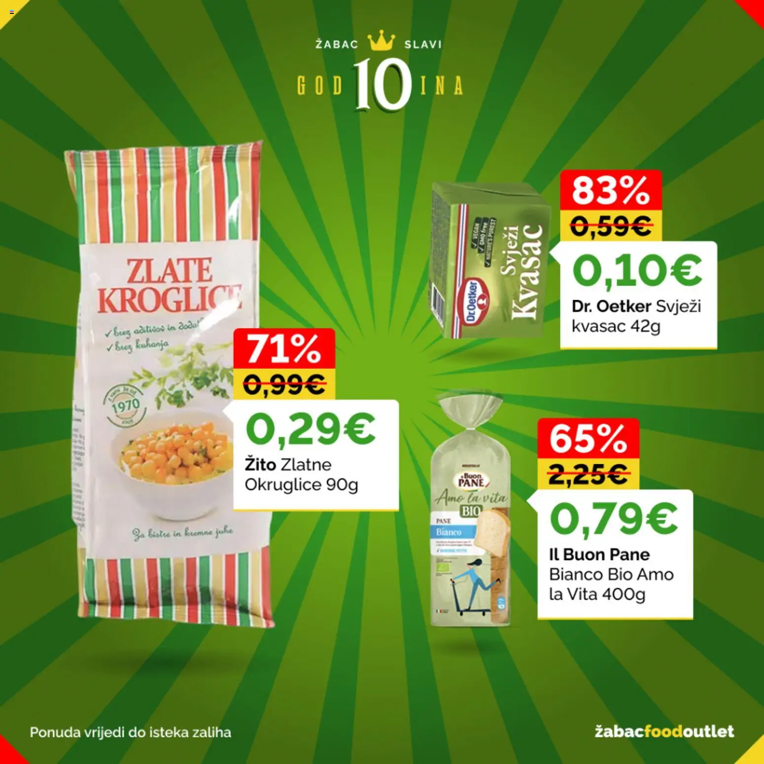 Žabac katalog | vrijedi od 01.06.2026 | Stranica: 7 | Proizvodi: Okruglice, Kvasac