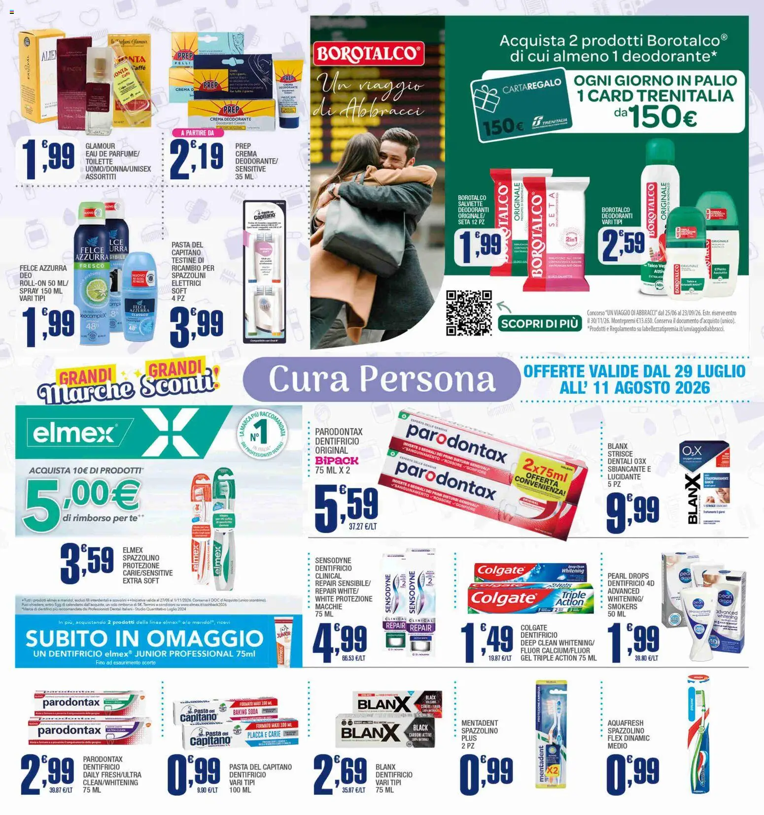 Volantino Splendidi e Splendenti del 29/07/2026 | Pagina: 5 | Prodotti: Crema, Dentifricio, Tè, Pasta