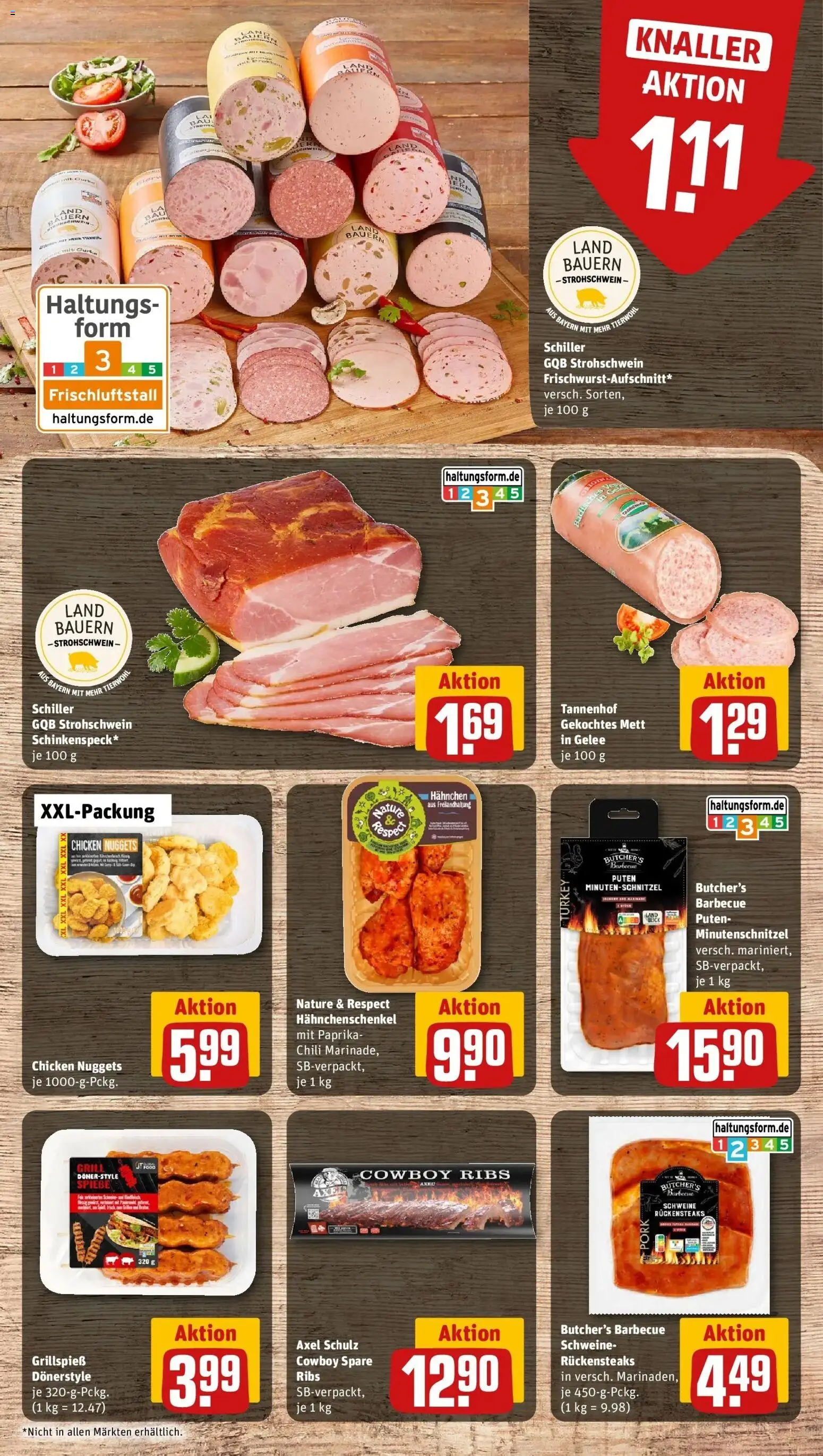 Rewe Prospekt Bamberg	 – gültig ab 27.04.2026 | Seite: 8 | Produkte: Hahnchen, Spare ribs, Paprika, Steak