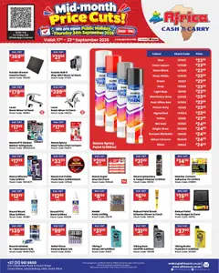 Africa Cash & Carry specials catalogue – valid from 17/09/2026 | Page: 39