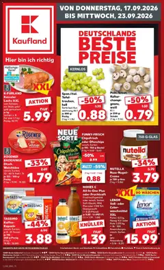 Kaufland Prospekt Berlin ab 17.09.2026 gültig