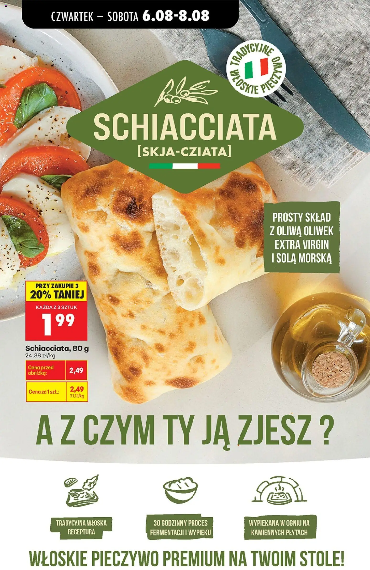 Biedronka gazetka od czwartku od 06.08.2026 | Strona: 46 | Produkty: Pieczywo