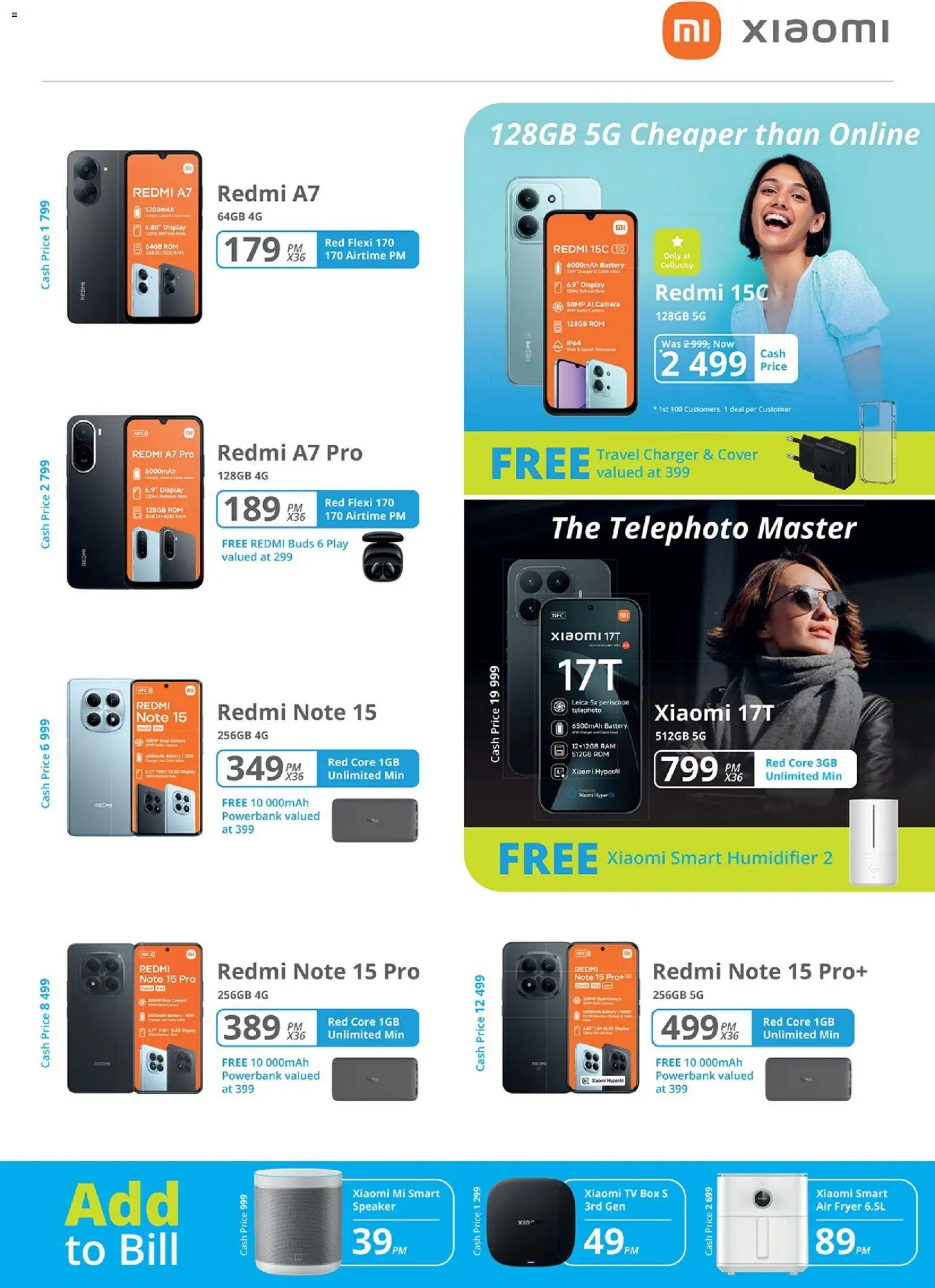New Cellucity catalogue – valid from 08/09/2026 | Page: 27 | Products: Cable, Speaker, Fryer, Air fryer
