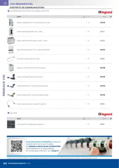 Rexel - Prévisualisation de Rexel - Catalogue conectis valide à partir de 10.04.2026 | Page: 132 | Produits: Télévision, Connecteur, Satellite, Mais